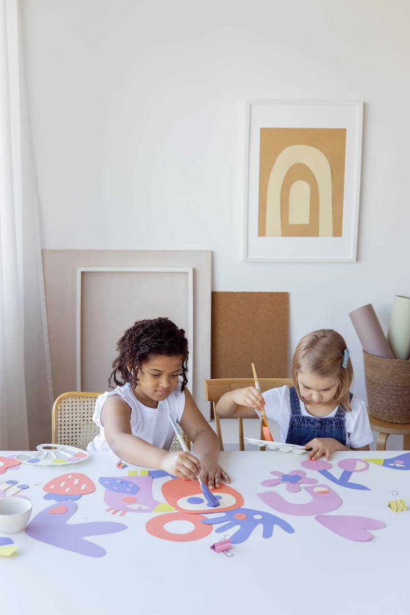  Malen Mit Kinder – Einfache Maltechniken Bildidee 