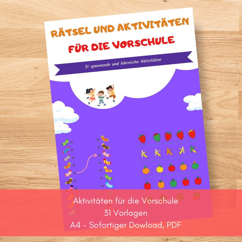 Digitale Aktivitäten und Rätsel für die Vorschule und den Kindergarten Review