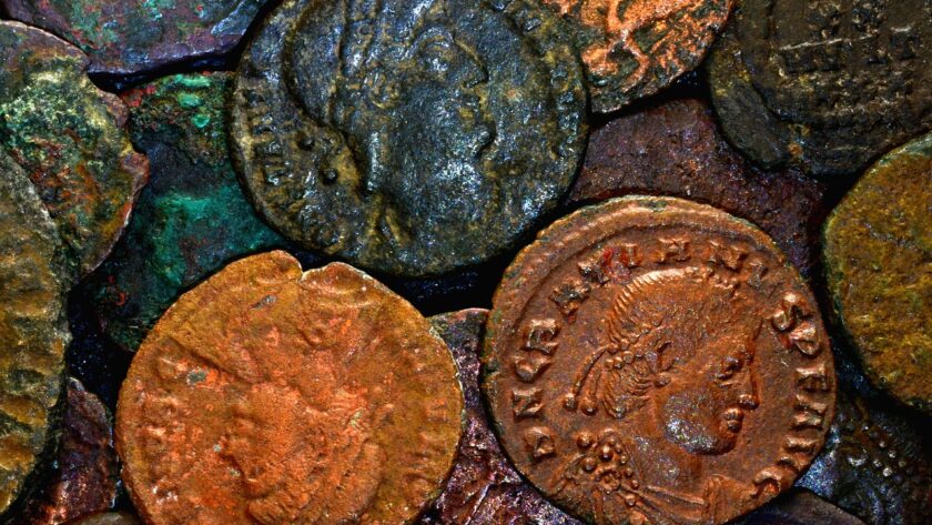 coins, ancient, roman