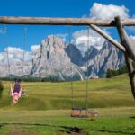 Girl on Swing