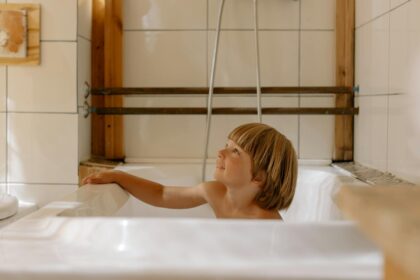 A Boy in a Bathtub